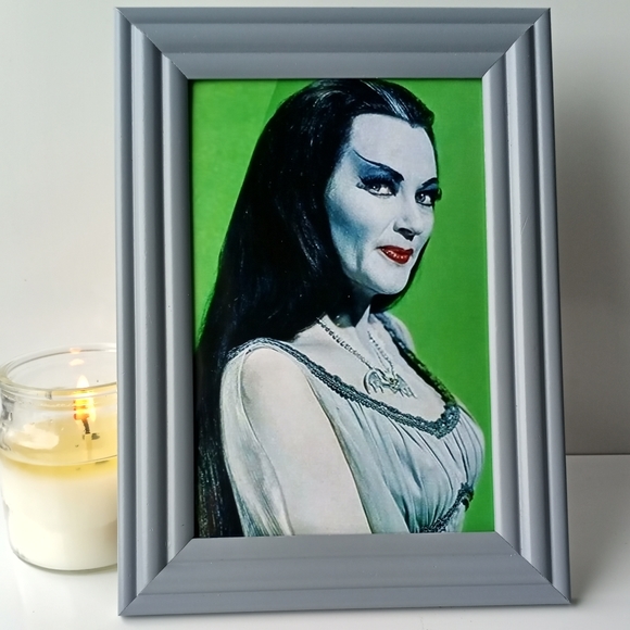 Lilly Munster The Munsters Vintage Retro Cult Cult Classic 600s Goth Punk Gothic - Picture 3 of 8